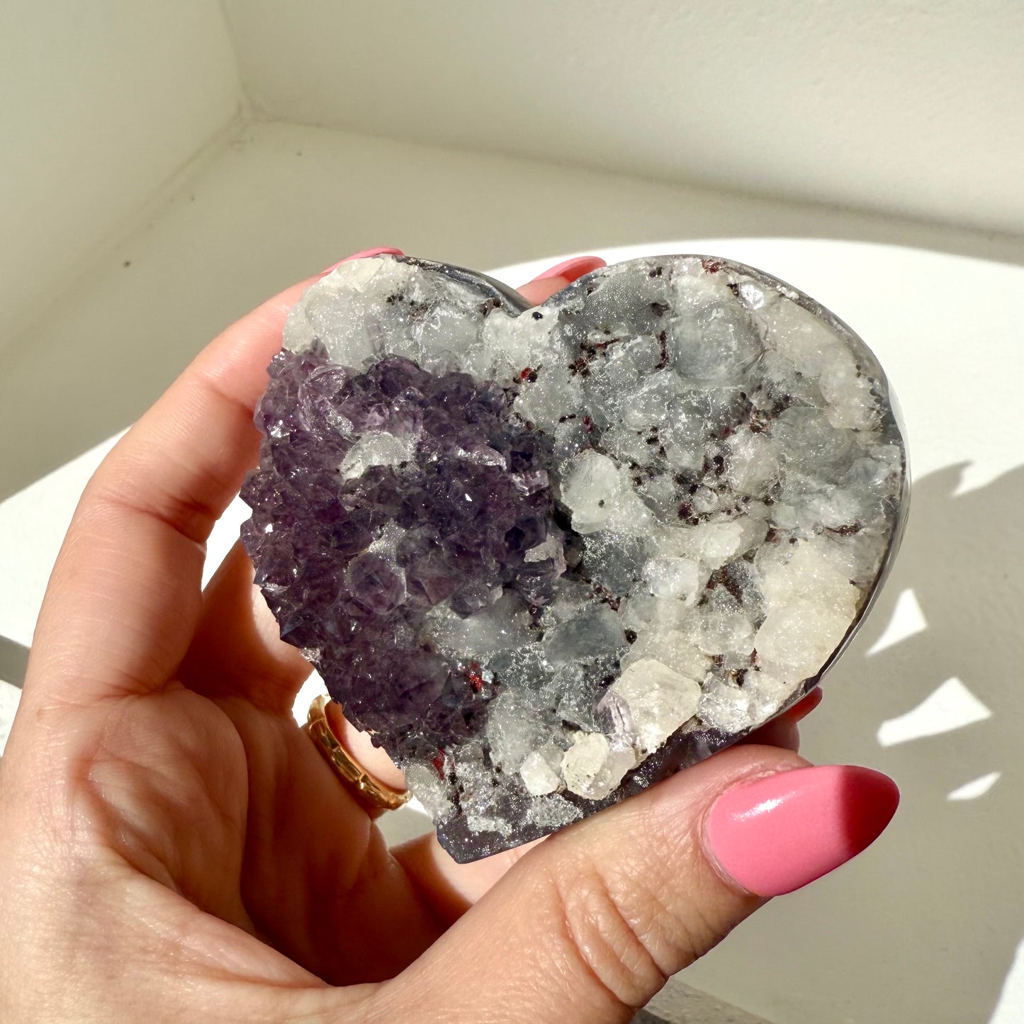 Amethyst Heart