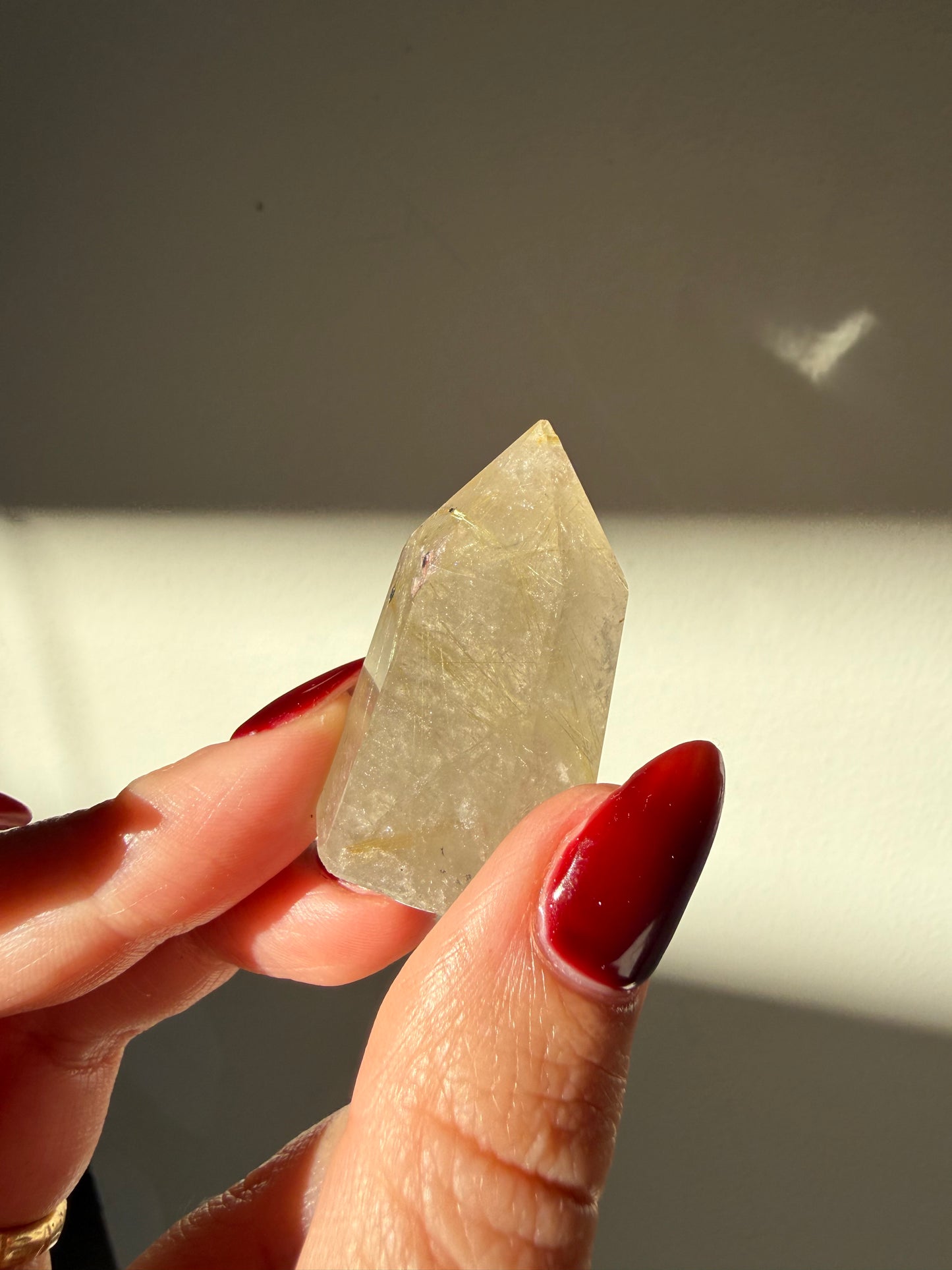 Rutile Quartz Point
