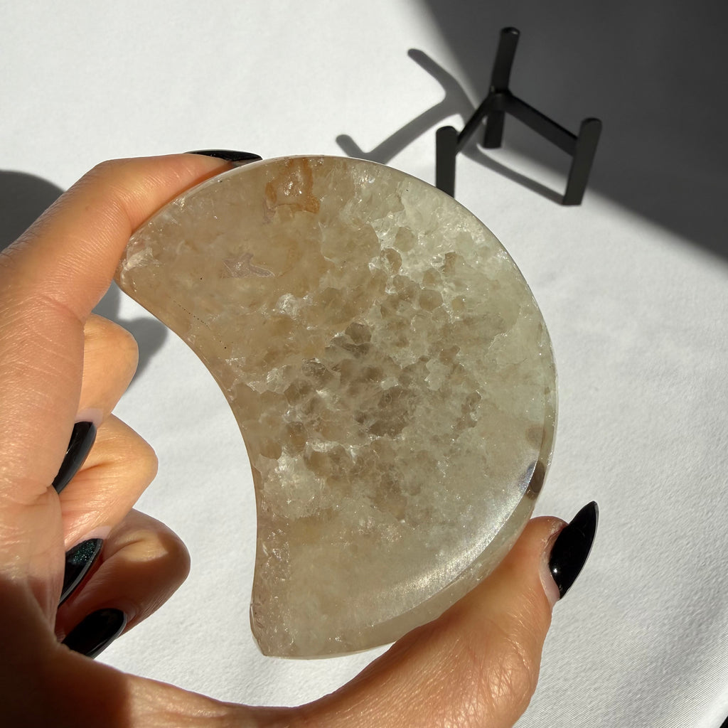 Agate Druzy Moon
