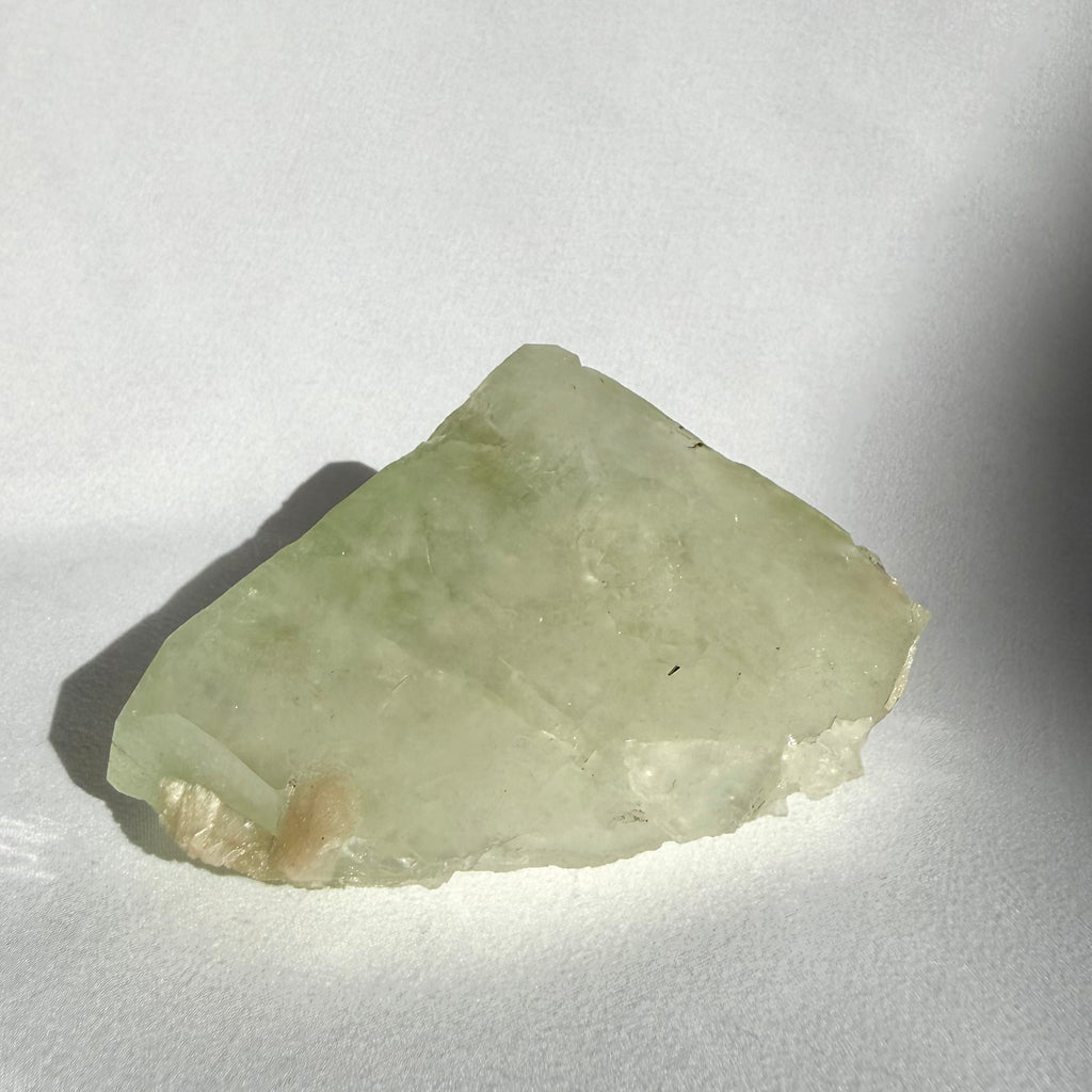 Heulandite On Green Apophyllite