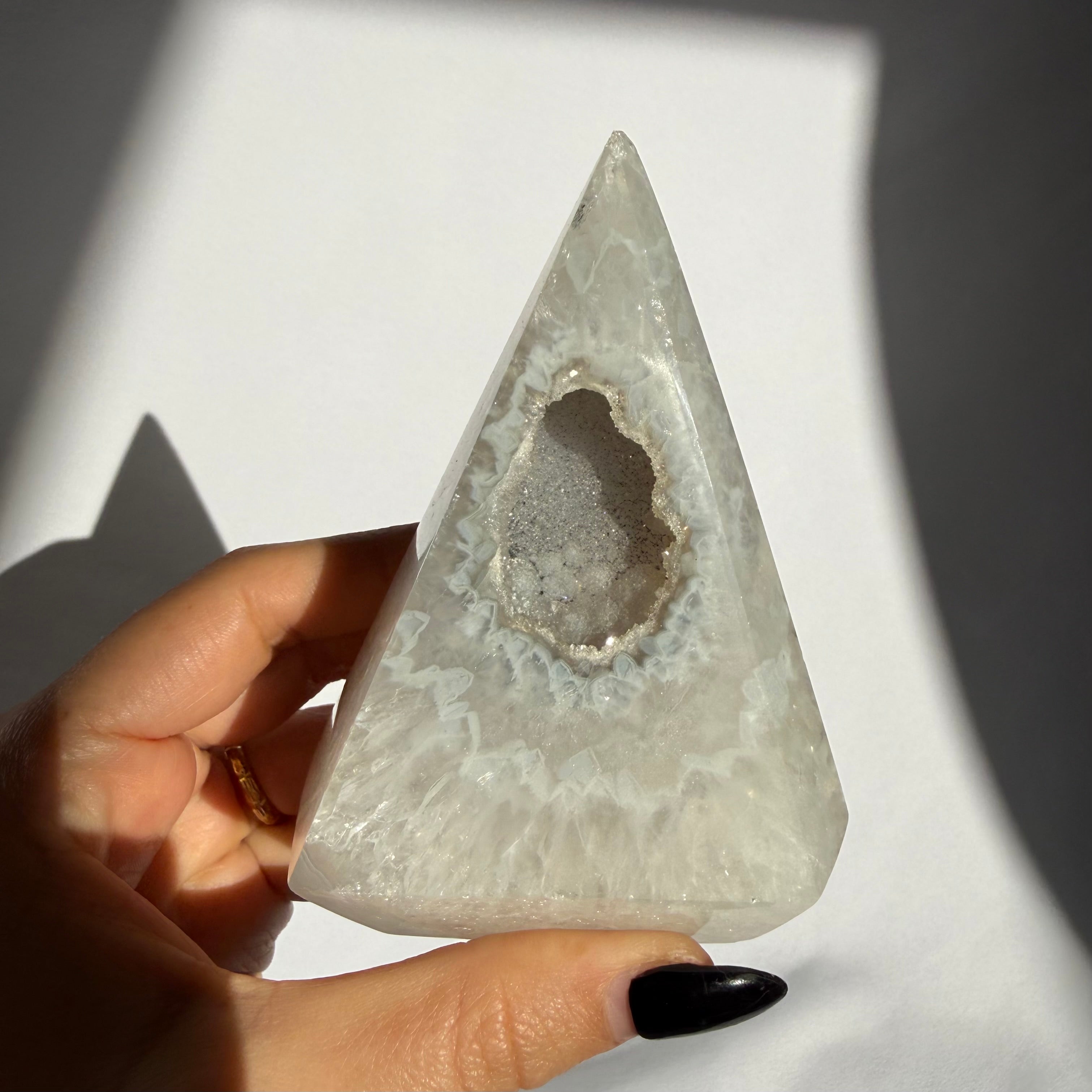 Agate Druzy Diamond