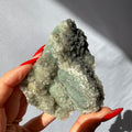 Heulandite, Chalcedony, Celadonite On Feldspar Quartz Cluster