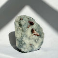 Heulandite & Apophyllite On Blue Chalcedony Freeform