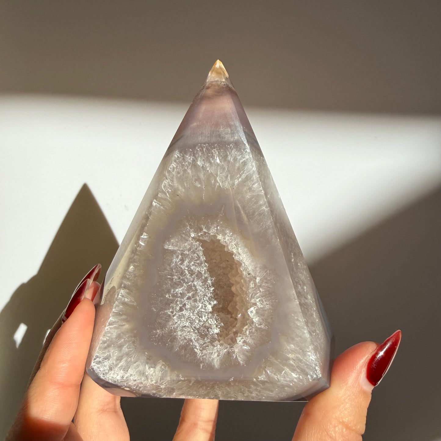 Agate Druzy Diamond