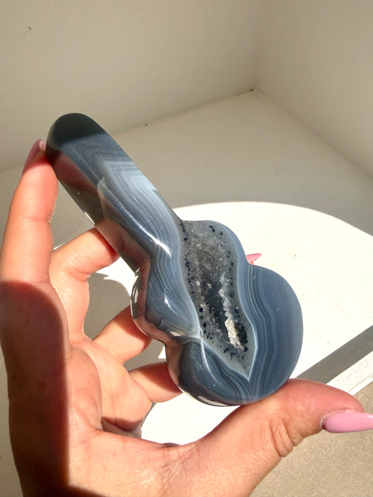 Agate Druzy Guitar