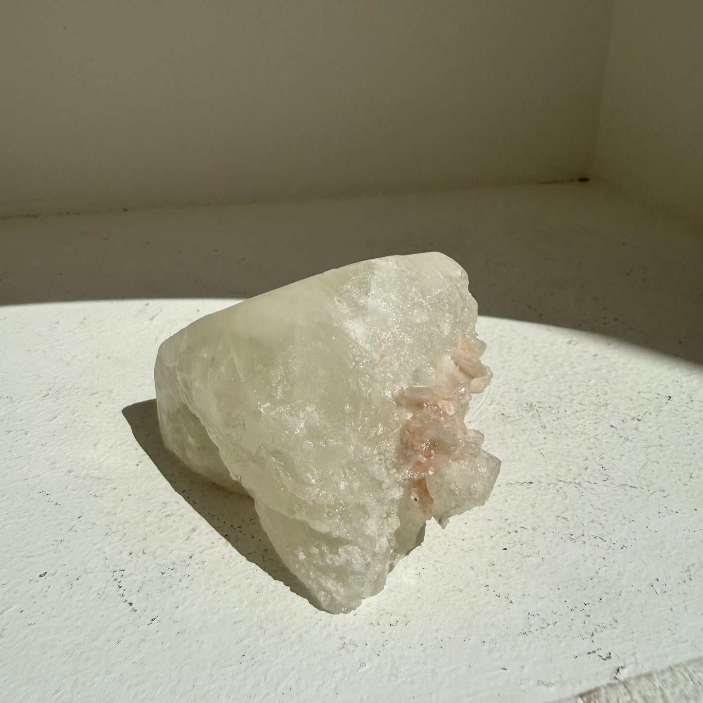 Heulandite On Calcite