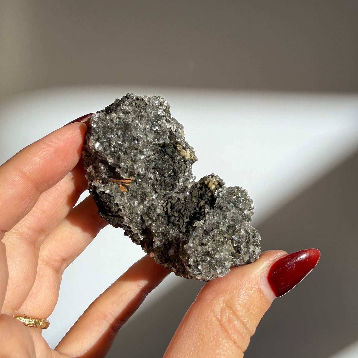 Micro Heulandite + Chalcedony Cluster