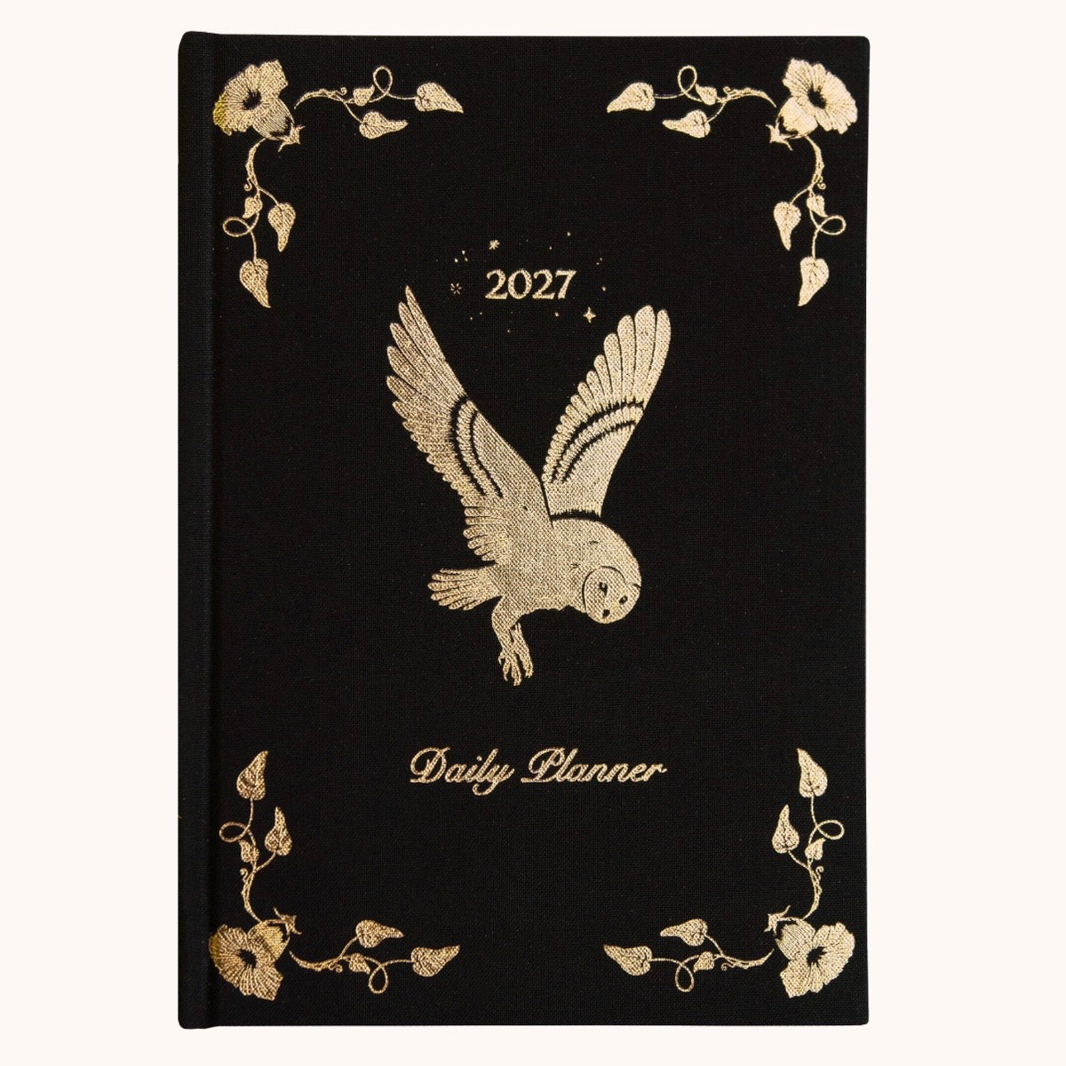 Dreamy Moons Black 2027 Daily Planner