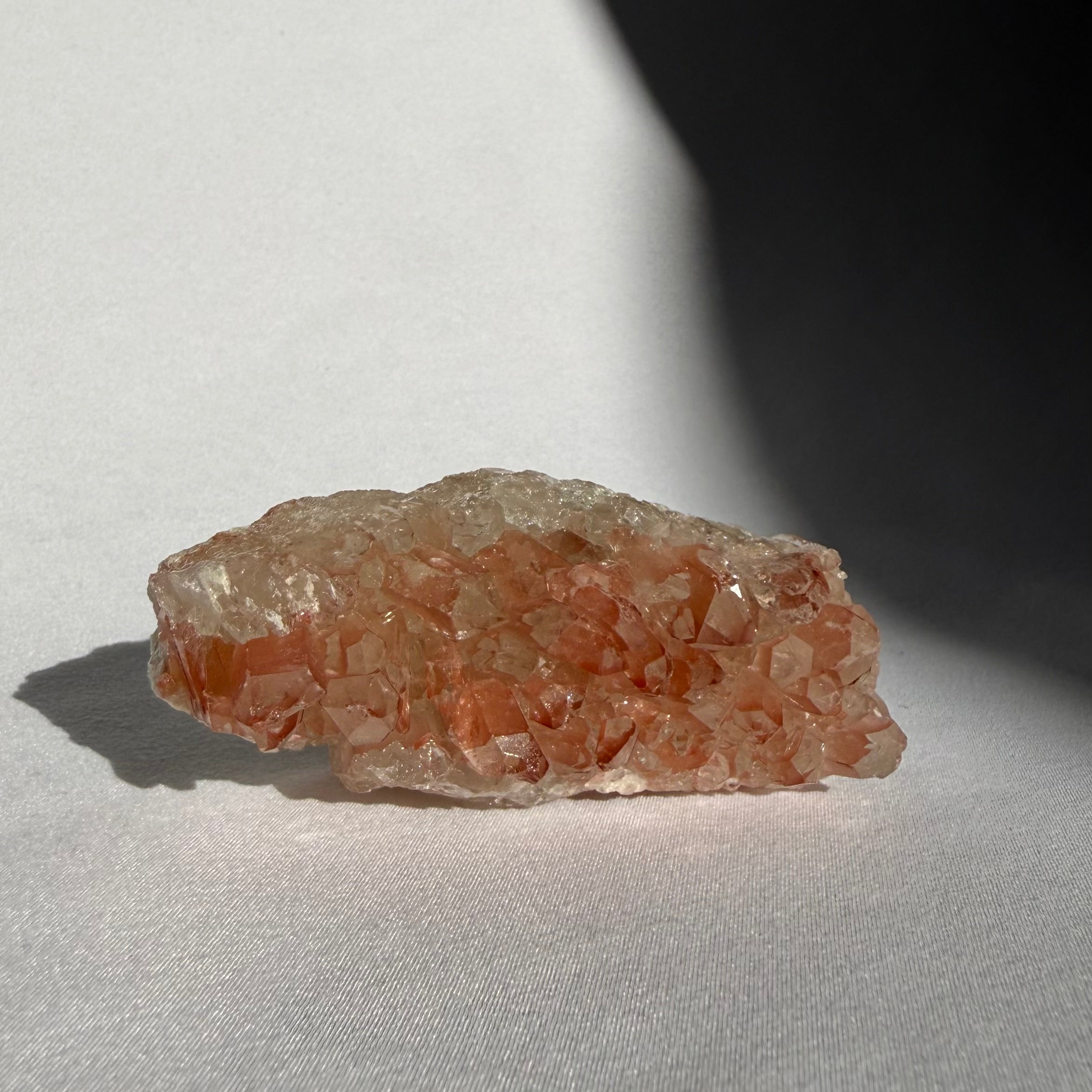 Hematite Quartz Cluster