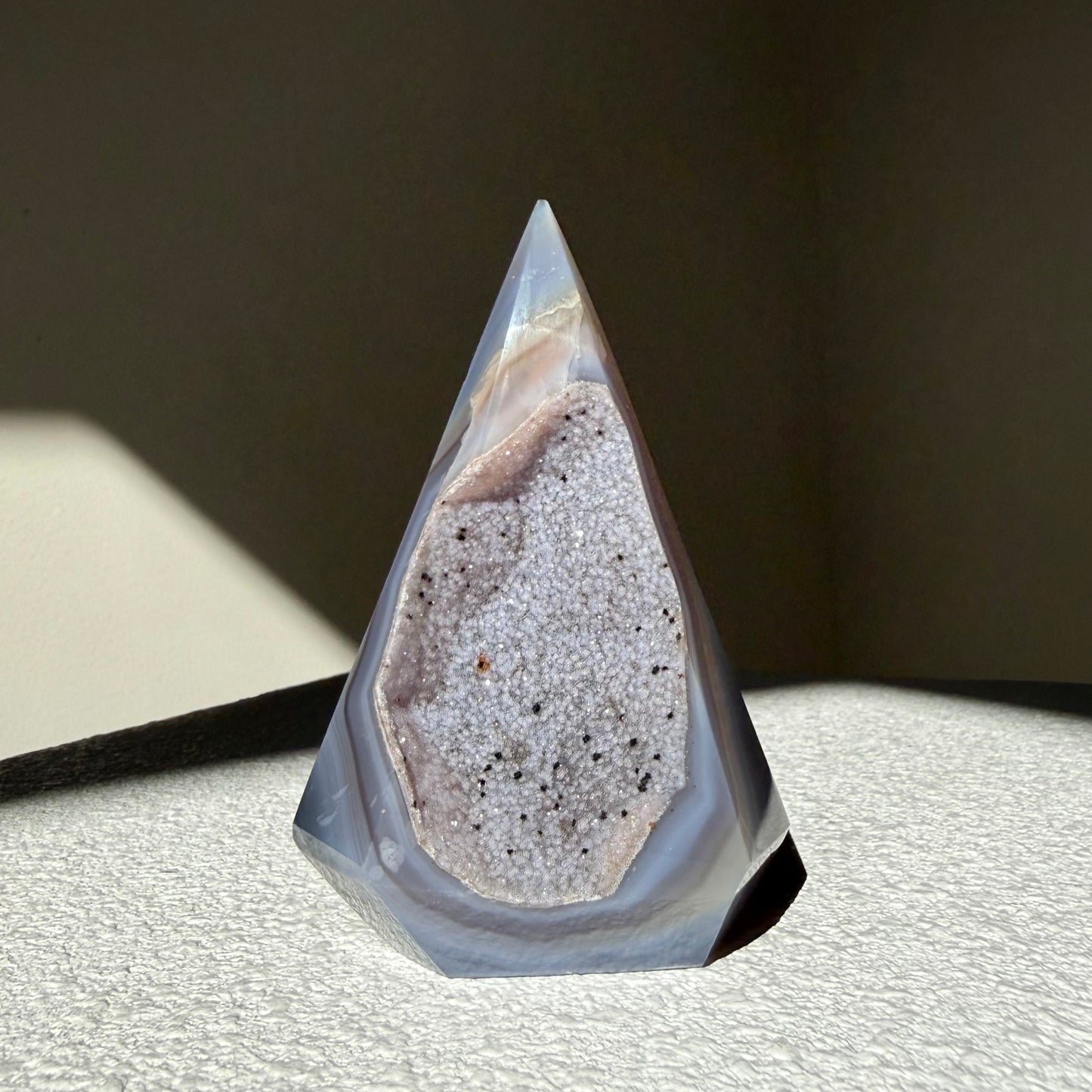 Agate Druzy Diamond