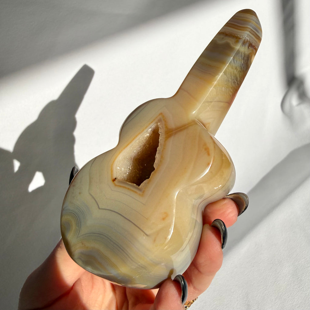 Agate Druzy Guitar