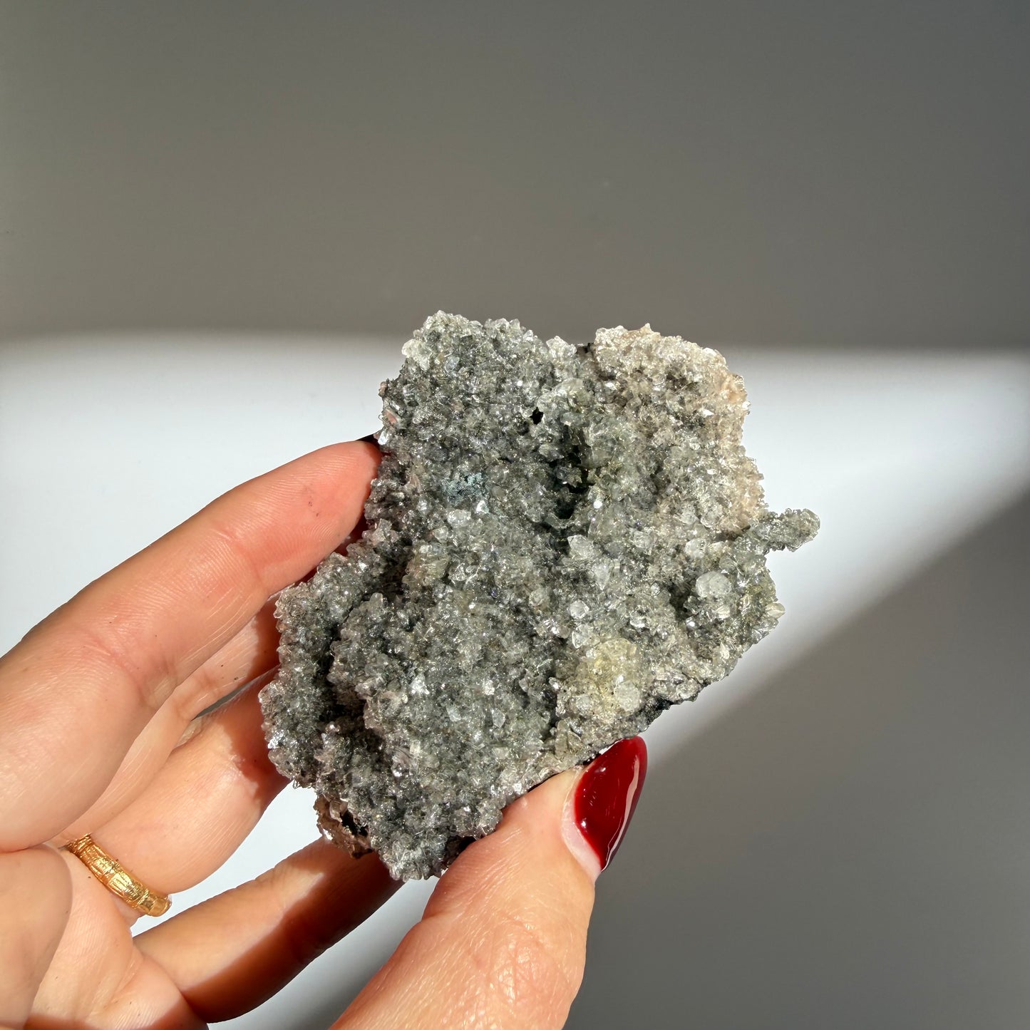 Micro Heulandite + Chalcedony Cluster