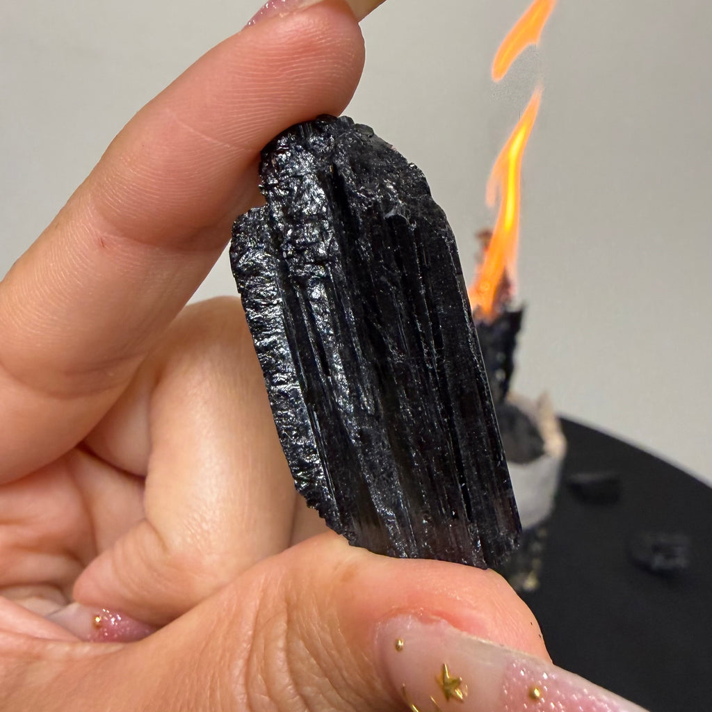 Black Tourmaline Rough
