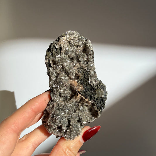 Micro Heulandite + Chalcedony Cluster
