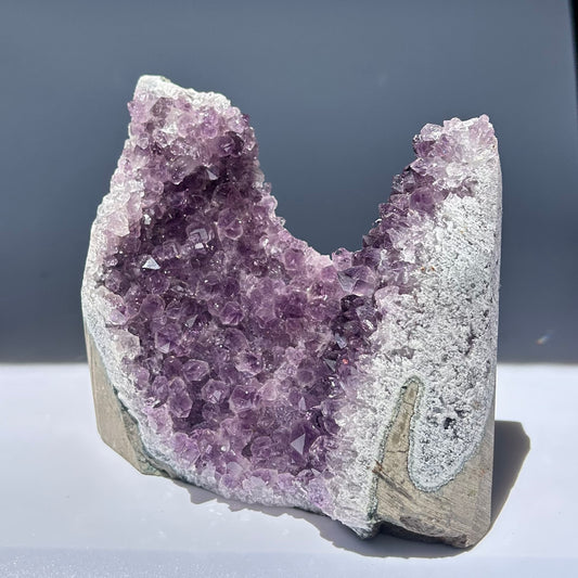 Amethyst Freestanding Cluster